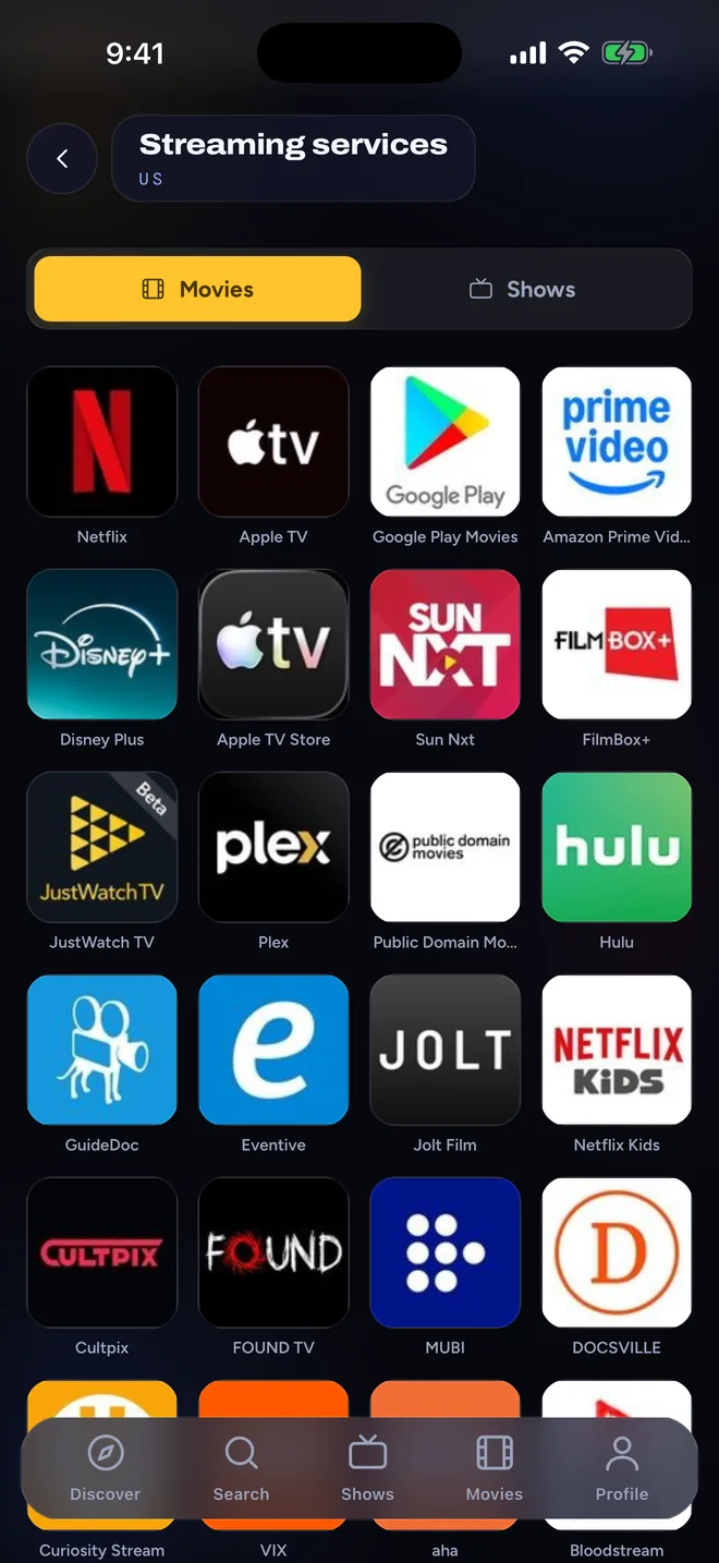 TVTracker: Where a title is playing, in your country.